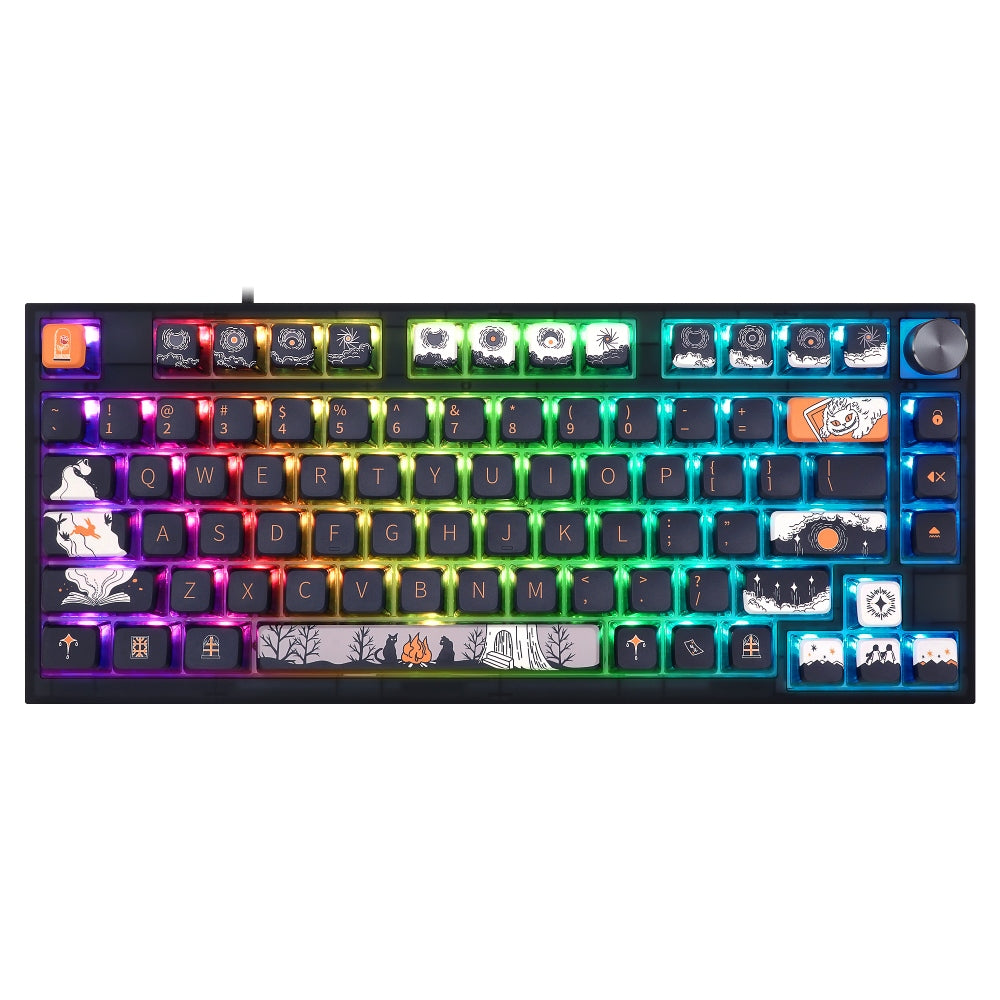 SKYLOONG GK75 Mechanical Keyboard - Dark Fairy-tale