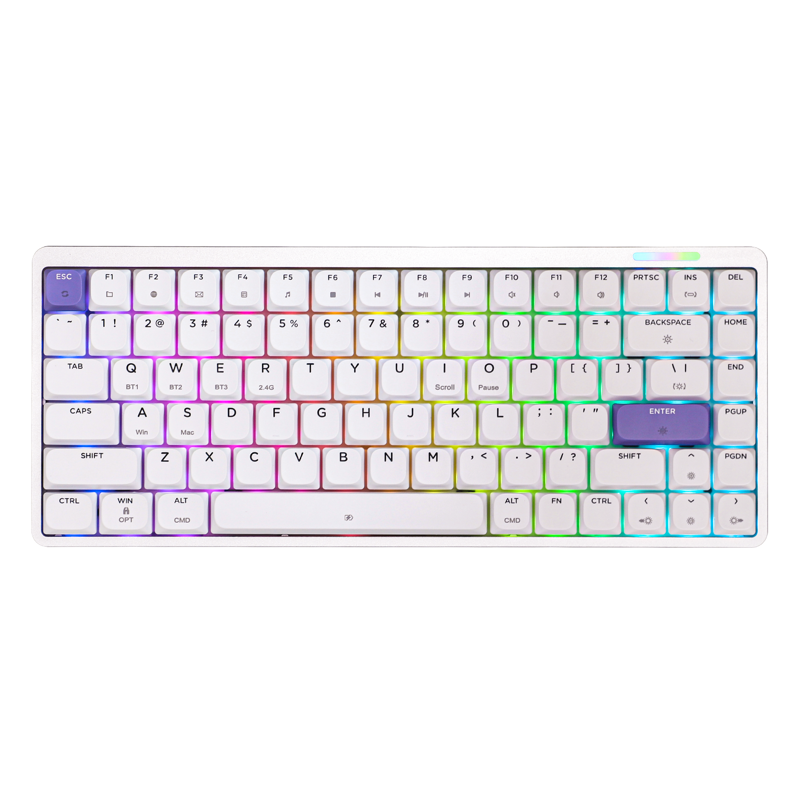 EPOMAKER Luma84 Compact Mechanical Keyboard