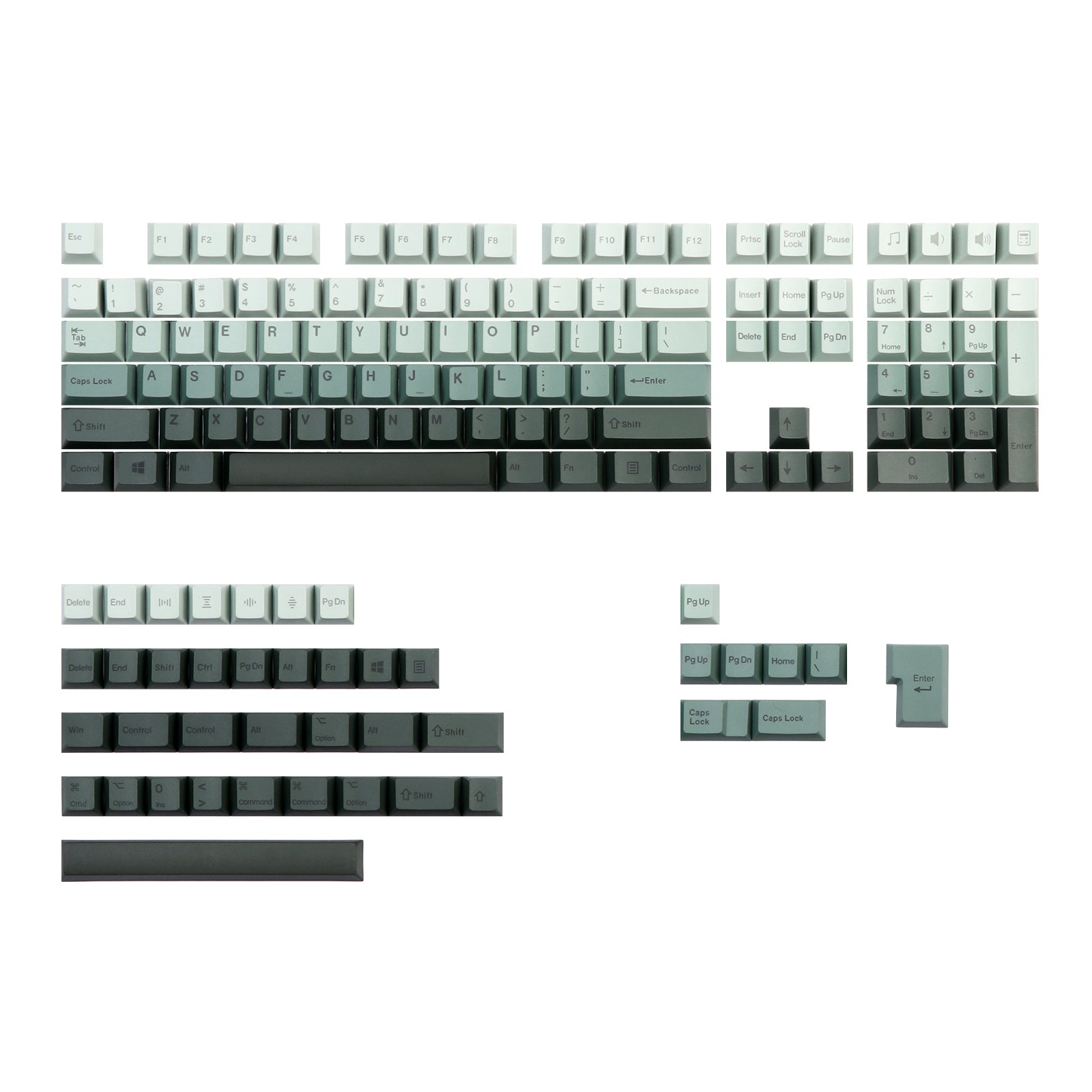 SereniTea Keycaps for Mechanical Keyboards