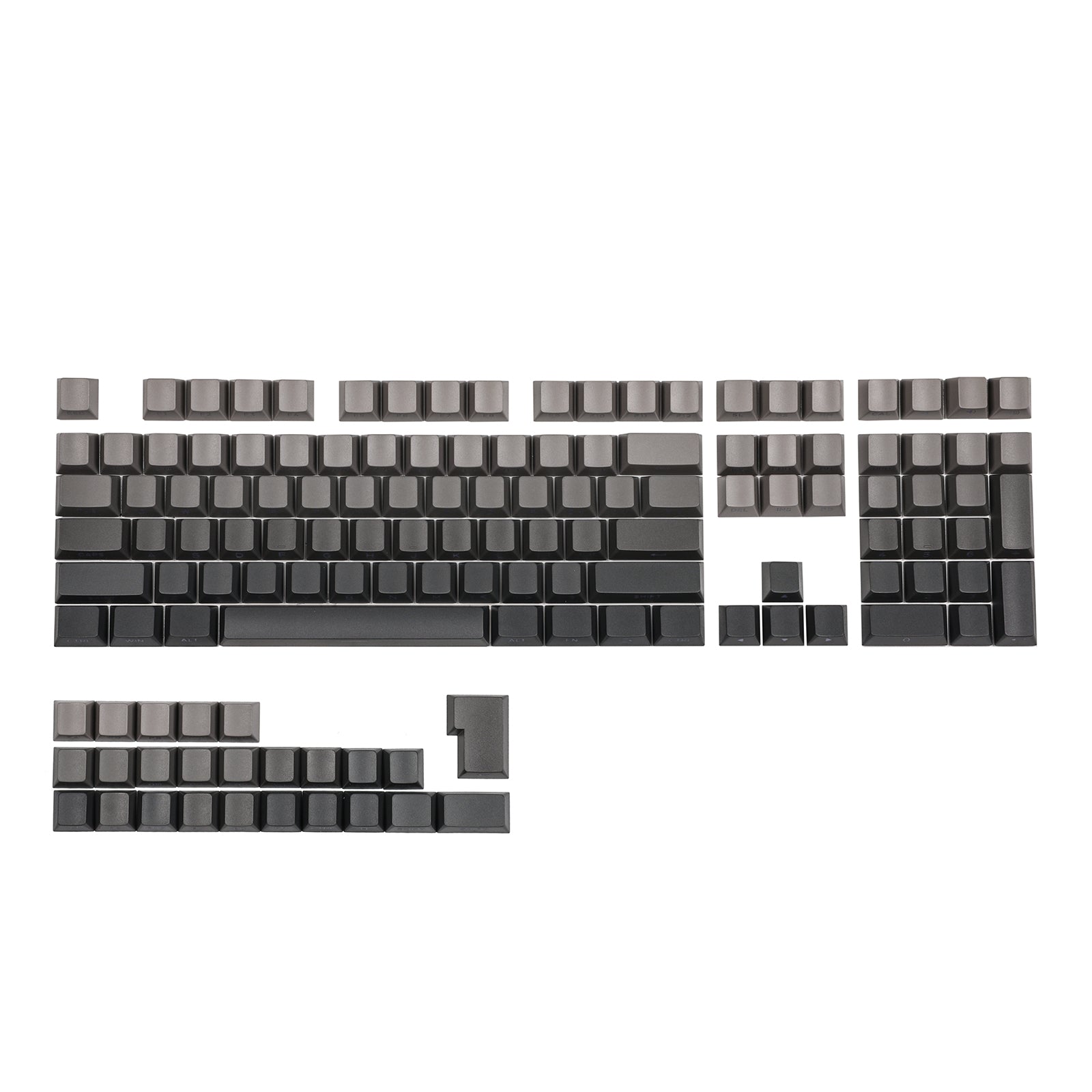 Smokey Grey Keycaps Set by EPOMAKER
