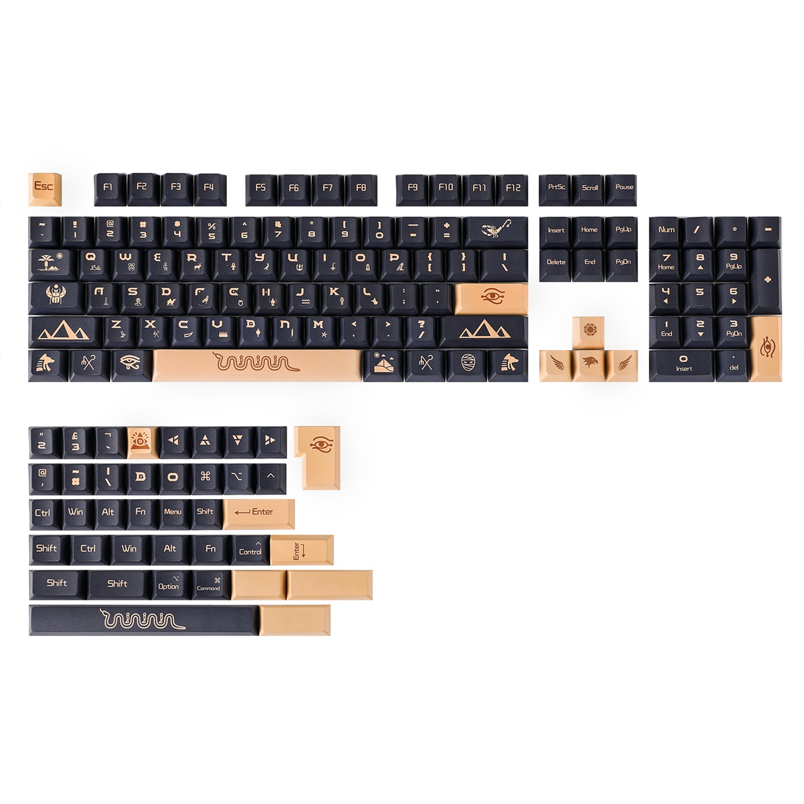 EPOMAKER Temple Keycaps for Mechanical Keyboards