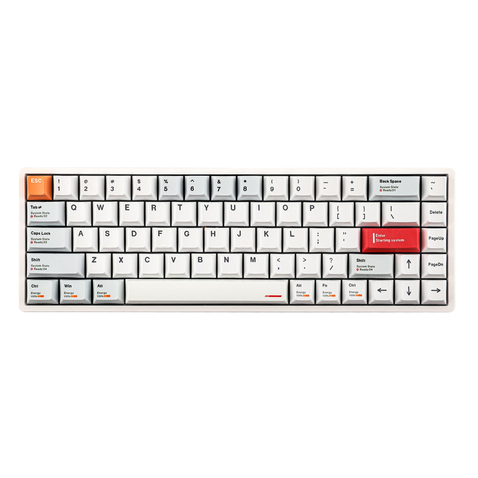 Everglide AE68 Compact Mechanical Keyboard